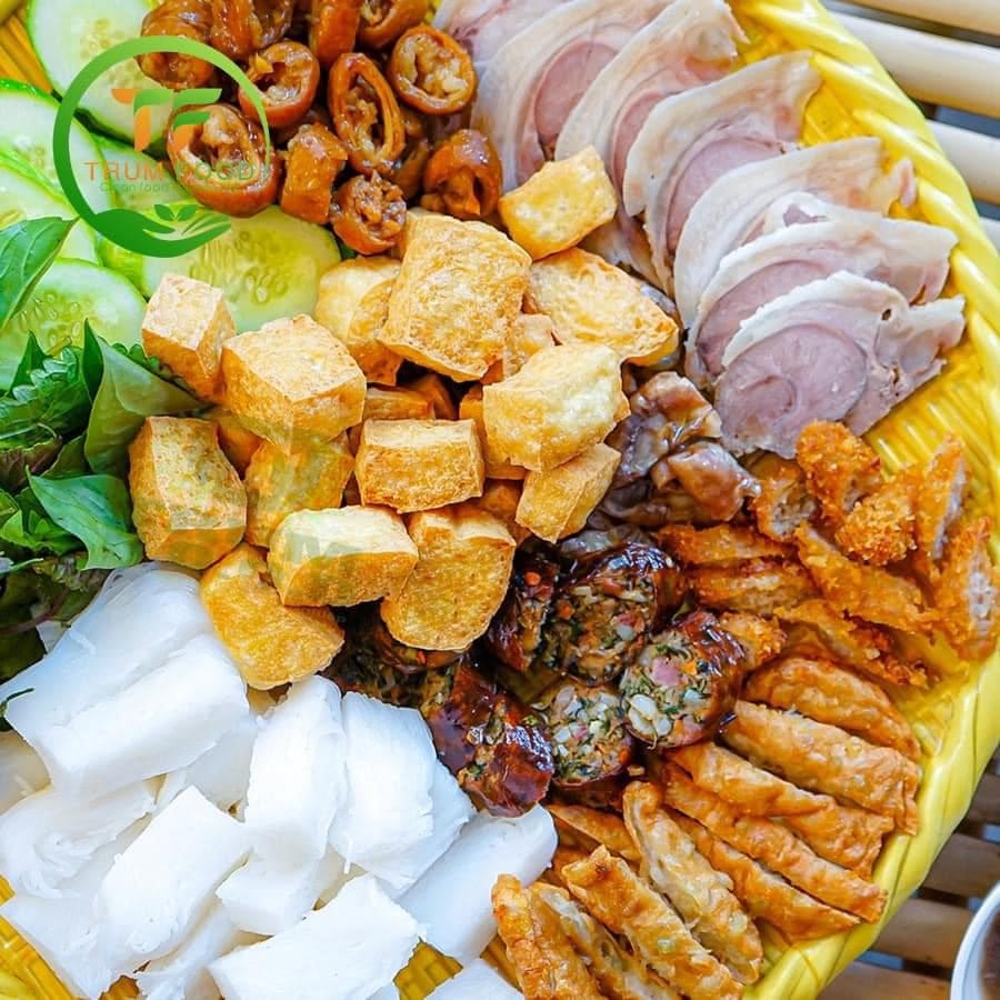 Mẹt bún đậu siêu thơm ngon