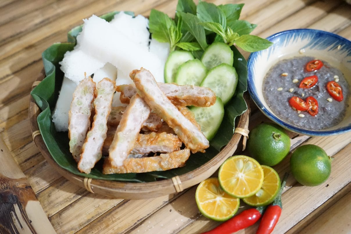 Chả cốm thơm ngon
