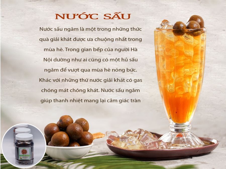 Nước sấu chua ngọt giải mát mùa hè