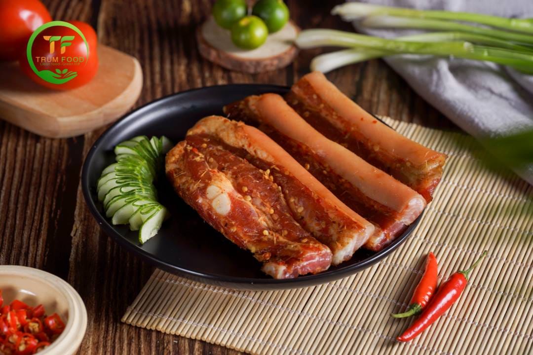 Thịt ba chỉ một nắng đậm đà giòn da ăn là ghiền - hình 2
