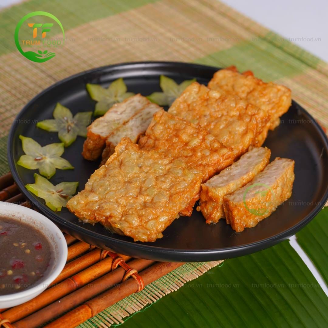Chả cốm vuông