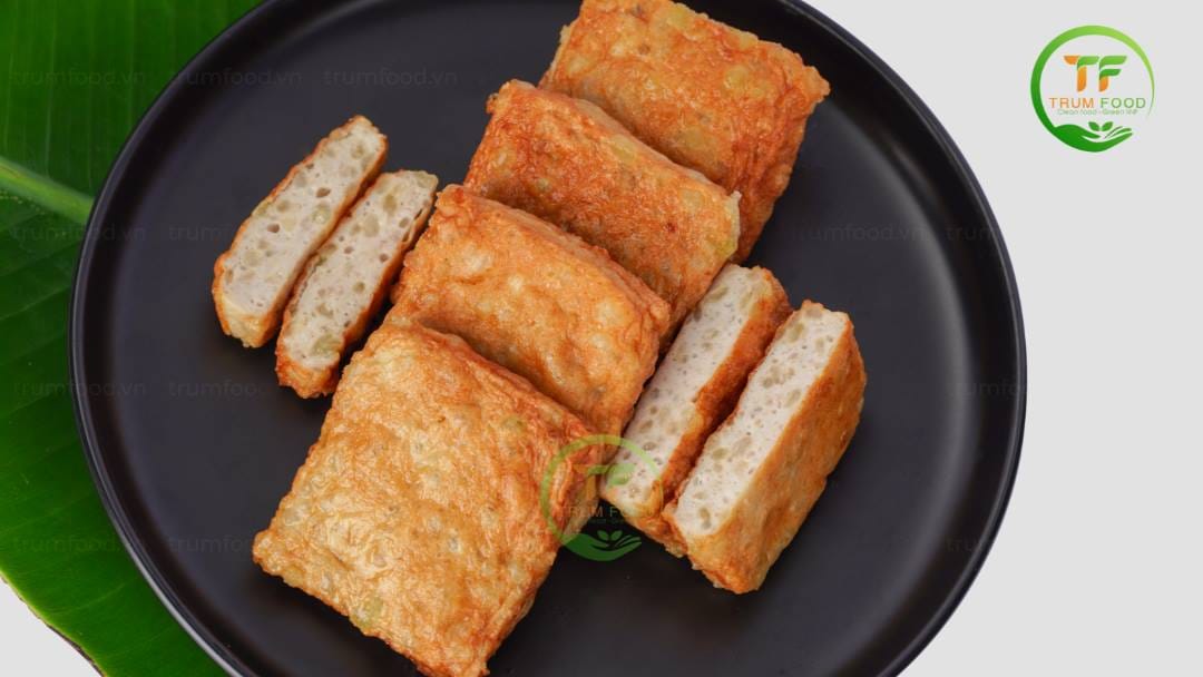 Chả cốm vuông