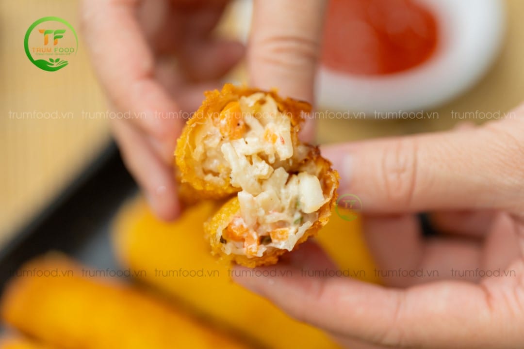 Chả giò hải sản mayonnaise