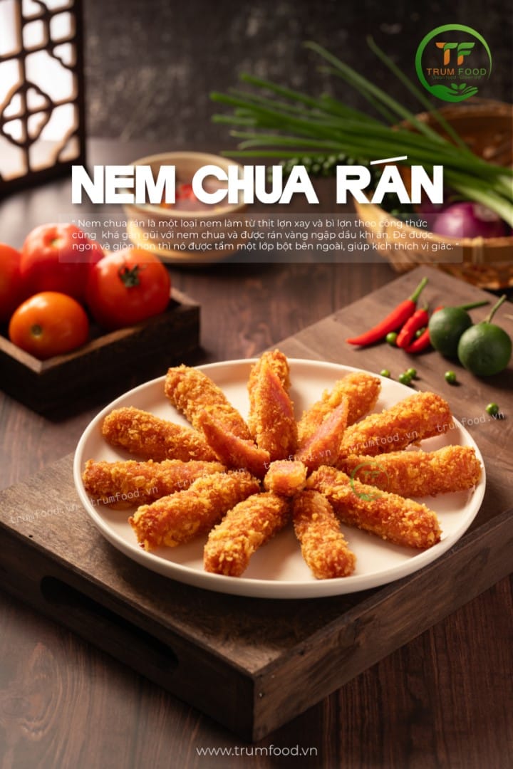 tranh nem chua rán