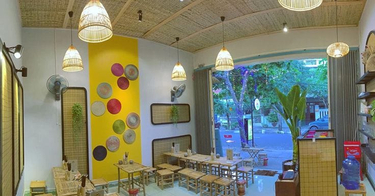 Quán bún đậu bình dân đẹp