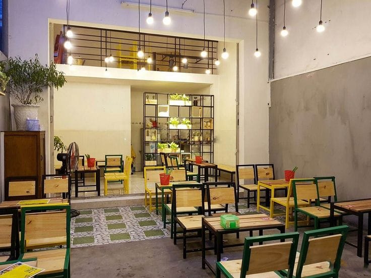 quán bún đậu đơn giản đẹp